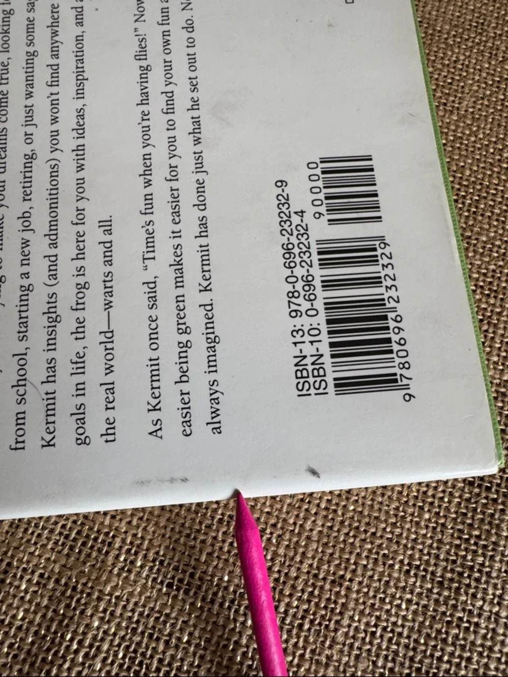 Kermit The Frog Book Before You Leap Life Lessons